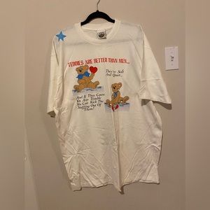 Teddies are Better Than Men Vintage Shirt